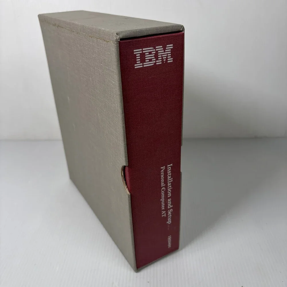 IBM Personal Computer AT PC AT Installation Setup Hardware Reference Manual